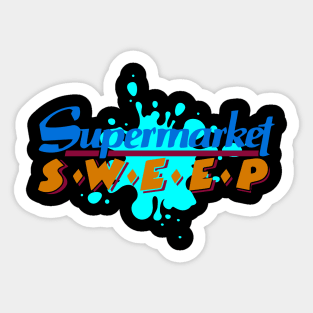 Retro Supermarket Sweep Sticker